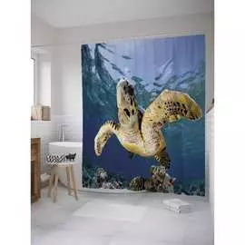 Шторка-занавеска для ванной JOYARTY