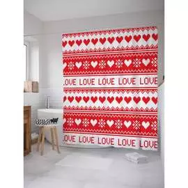 Шторка-занавеска для ванной JOYARTY