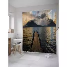 Шторка-занавеска для ванной JOYARTY