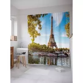 Шторка-занавеска для ванной JOYARTY