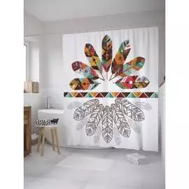 Шторка-занавеска для ванной JOYARTY