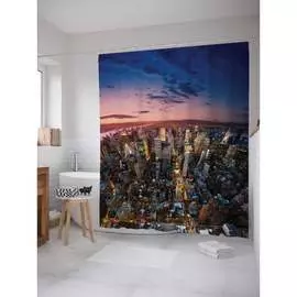 Шторка-занавеска для ванной JOYARTY