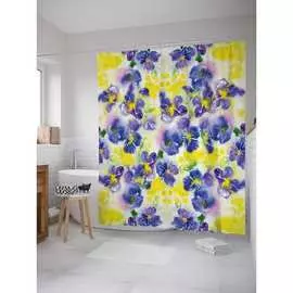 Шторка-занавеска для ванной JOYARTY