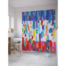 Шторка-занавеска для ванной JOYARTY