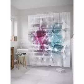 Шторка-занавеска для ванной JOYARTY