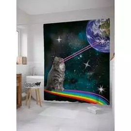 Шторка-занавеска для ванной JOYARTY