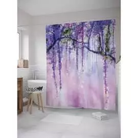 Шторка-занавеска для ванной JOYARTY