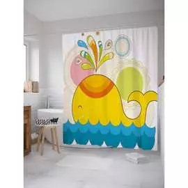 Шторка-занавеска для ванной JOYARTY