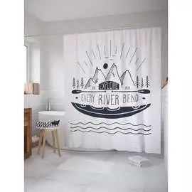 Шторка-занавеска для ванной JOYARTY