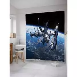 Шторка-занавеска для ванной JOYARTY