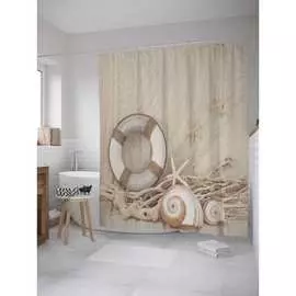 Шторка-занавеска для ванной JOYARTY