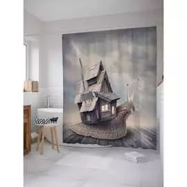 Шторка-занавеска для ванной JOYARTY