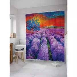 Шторка-занавеска для ванной JOYARTY