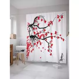 Шторка-занавеска для ванной JOYARTY