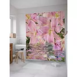 Шторка-занавеска для ванной JOYARTY