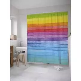 Шторка-занавеска для ванной JOYARTY