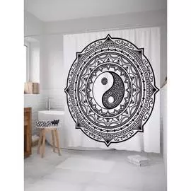 Шторка-занавеска для ванной JOYARTY