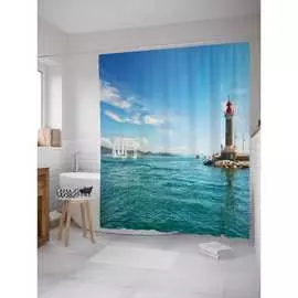 Шторка-занавеска для ванной JOYARTY