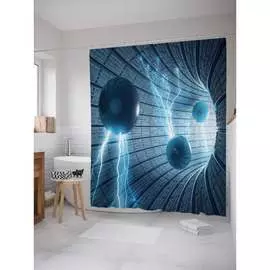 Шторка-занавеска для ванной JOYARTY