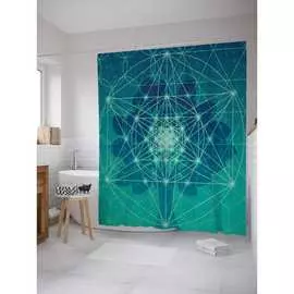 Шторка-занавеска для ванной JOYARTY