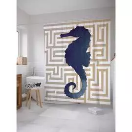 Шторка-занавеска для ванной JOYARTY