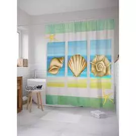 Шторка-занавеска для ванной JOYARTY