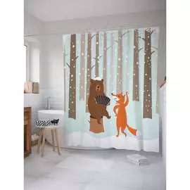 Шторка-занавеска для ванной JOYARTY