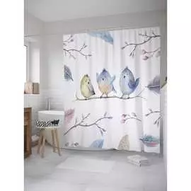 Шторка-занавеска для ванной JOYARTY