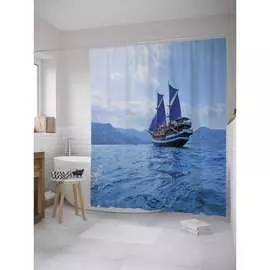 Шторка-занавеска для ванной JOYARTY