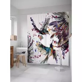 Шторка-занавеска для ванной JOYARTY