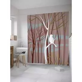 Шторка-занавеска для ванной JOYARTY