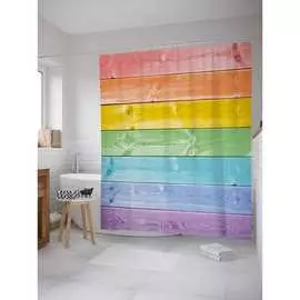 Шторка-занавеска для ванной JOYARTY