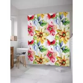 Шторка-занавеска для ванной JOYARTY