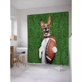 Шторка-занавеска для ванной JOYARTY