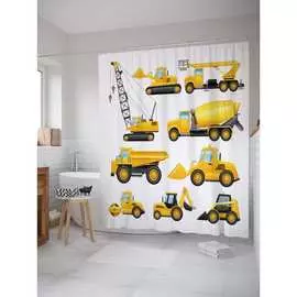 Шторка-занавеска для ванной JOYARTY