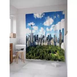 Шторка-занавеска для ванной JOYARTY