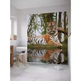 Шторка-занавеска для ванной JOYARTY