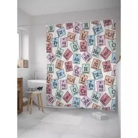 Шторка-занавеска для ванной JOYARTY