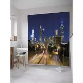 Шторка-занавеска для ванной JOYARTY