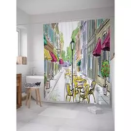 Шторка-занавеска для ванной JOYARTY