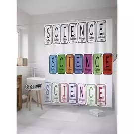 Шторка-занавеска для ванной JOYARTY