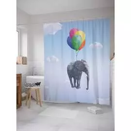 Шторка-занавеска для ванной JOYARTY