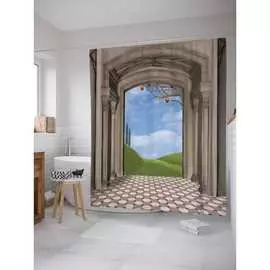 Шторка-занавеска для ванной JOYARTY