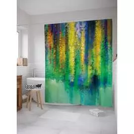 Шторка-занавеска для ванной JOYARTY