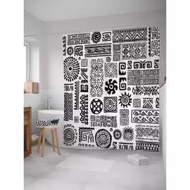 Шторка-занавеска для ванной JOYARTY