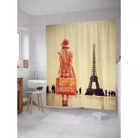 Шторка-занавеска для ванной JOYARTY