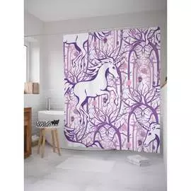 Шторка-занавеска для ванной JOYARTY