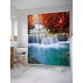 Шторка-занавеска для ванной JOYARTY