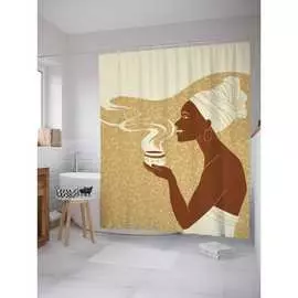 Шторка-занавеска для ванной JOYARTY