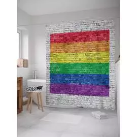 Шторка-занавеска для ванной JOYARTY